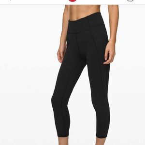 Lululemon time to sweat crops